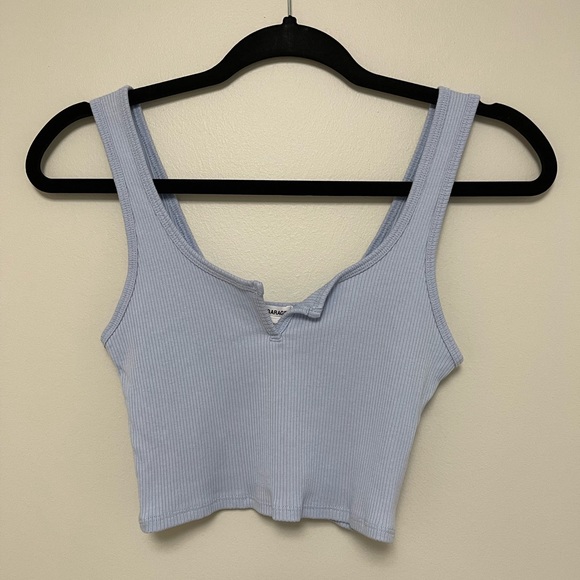 Garage Cropped Tank Top - Picture 1 of 3